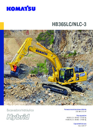 Raupenbagger Komatsu HB365LC-3E0