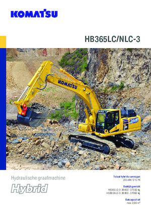 Raupenbagger Komatsu HB365LC-3E0
