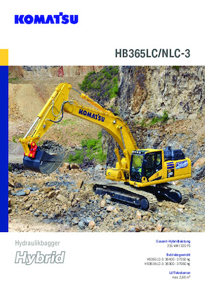 Raupenbagger Komatsu HB365NLC-3E0