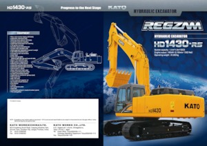 Raupenbagger Kato HD1430-R5