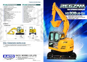 Raupenbagger Kato HD308US-6A