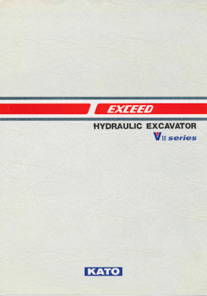 Raupenbagger Kato HD550SEV