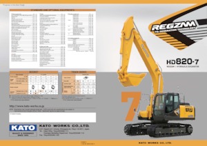 Raupenbagger Kato HD820-7