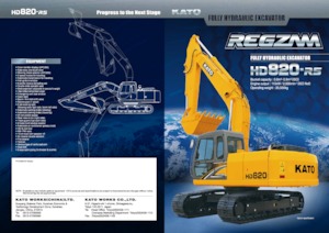 Raupenbagger Kato HD820-R5