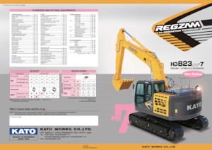 Raupenbagger Kato HD823MR-7