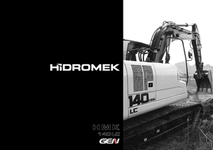 Raupenbagger Hidromek HMK 140 LC