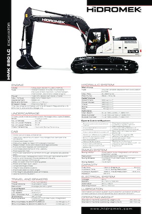 Raupenbagger Hidromek HMK 220 LC