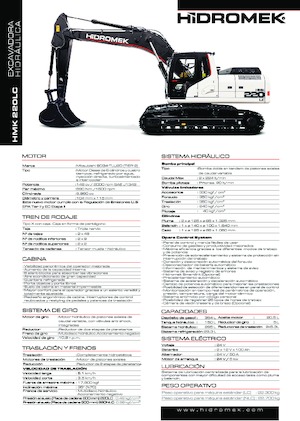 Raupenbagger Hidromek HMK 220 LC