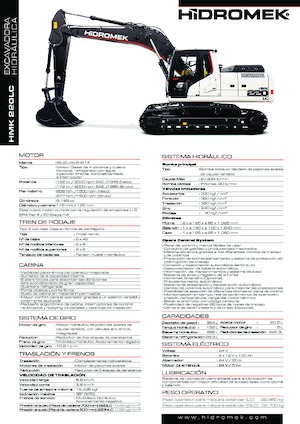 Raupenbagger Hidromek HMK 220 LC
