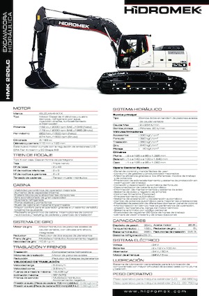 Raupenbagger Hidromek HMK 220 LC