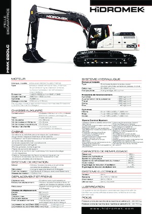 Raupenbagger Hidromek HMK 220 LC