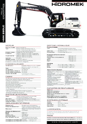 Raupenbagger Hidromek HMK 220 LC