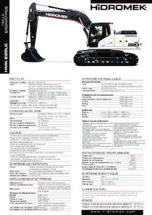 Raupenbagger Hidromek HMK 220 LC