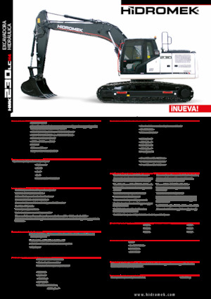 Raupenbagger Hidromek HMK 230 LC