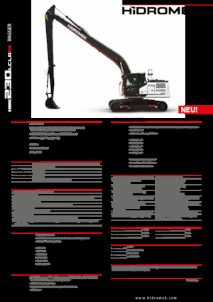 Raupenbagger Hidromek HMK 230 LC LR 