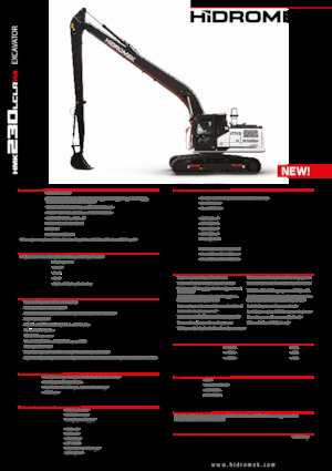 Raupenbagger Hidromek HMK 230 LC LR 