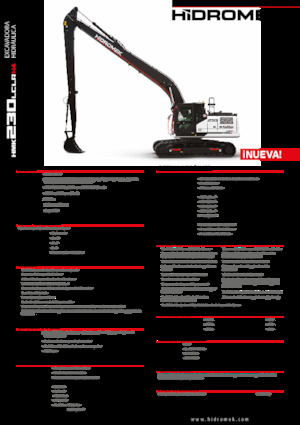 Raupenbagger Hidromek HMK 230 LC LR 