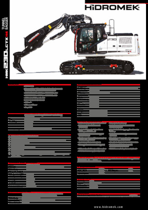 Raupenbagger Hidromek HMK 230 LC TX 