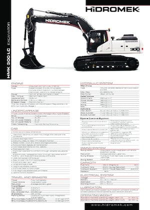 Raupenbagger Hidromek HMK 300 LC PLUS