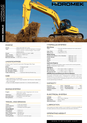 Raupenbagger Hidromek HMK 300 LC