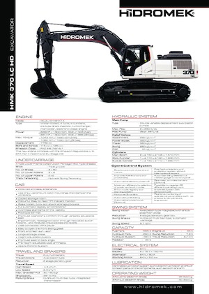 Raupenbagger Hidromek HMK 370 LC-HD