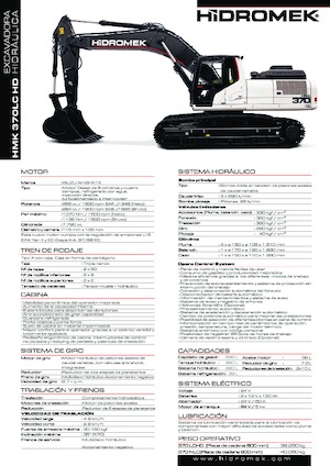Raupenbagger Hidromek HMK 370 LC-HD