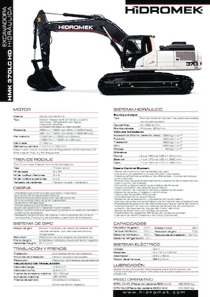 Raupenbagger Hidromek HMK 370 LC-HD