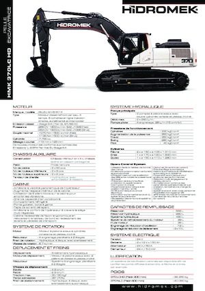 Raupenbagger Hidromek HMK 370 LC-HD
