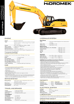 Raupenbagger Hidromek HMK 370 LC-HD
