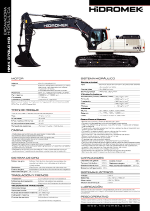 Raupenbagger Hidromek HMK 370 LC-HD
