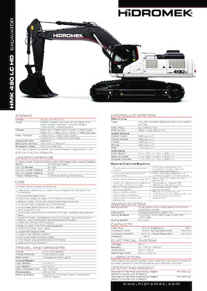 Raupenbagger Hidromek HMK 490 LC-HD