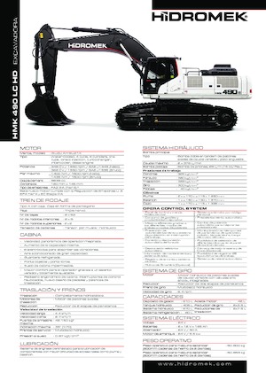 Raupenbagger Hidromek HMK 490 LC-HD