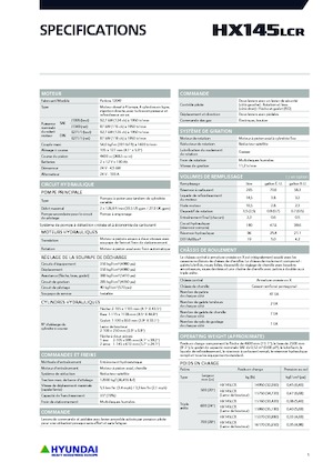 Raupenbagger Hyundai HX145LCR