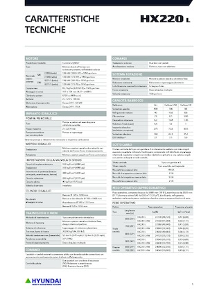 Raupenbagger Hyundai HX220L