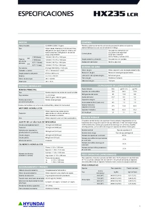 Raupenbagger Hyundai HX235LCR