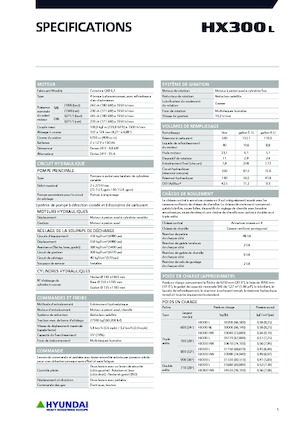Raupenbagger Hyundai HX300HW