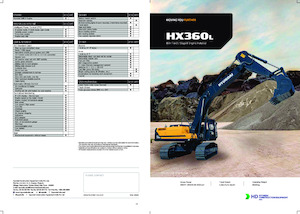 Raupenbagger Hyundai HX 360L