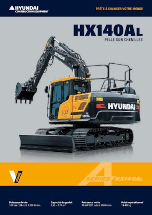Raupenbagger Hyundai HX140AL