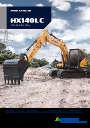 Raupenbagger Hyundai HX140LC