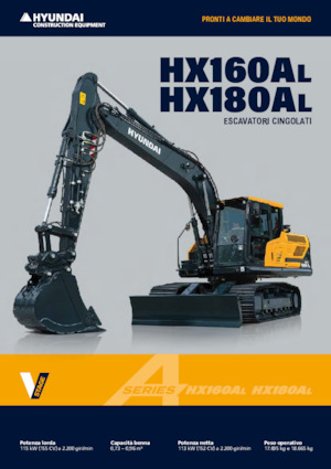 Raupenbagger Hyundai HX180AL