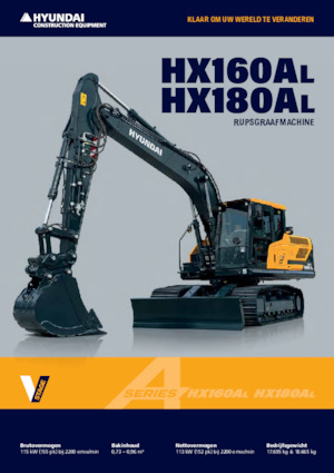 Raupenbagger Hyundai HX180AL