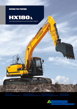 Raupenbagger Hyundai HX180LD