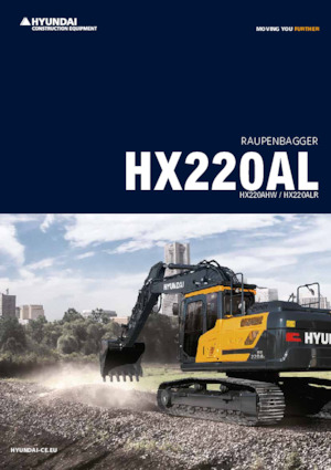 Raupenbagger Hyundai HX220AL