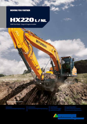 Raupenbagger Hyundai HX220NL