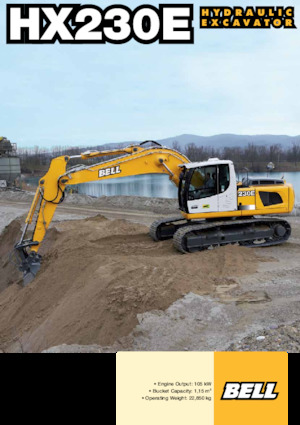 Raupenbagger Bell HX230E