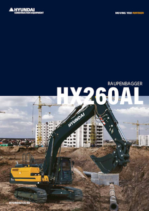 Raupenbagger Hyundai HX260AHW