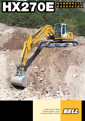 Raupenbagger Bell HX270E