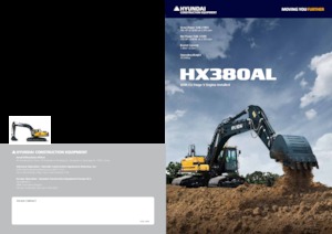 Raupenbagger Hyundai HX380ANL