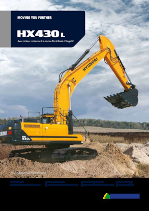 Raupenbagger Hyundai HX430L