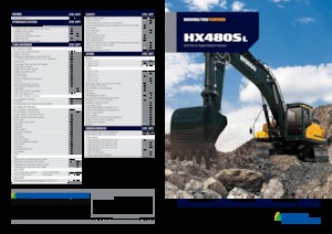 Raupenbagger Hyundai HX480SL